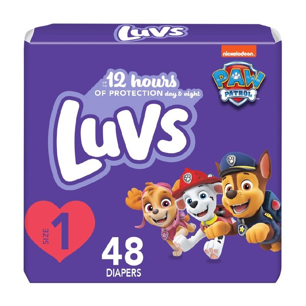 Luvs Diapers Size 1, 48 count - Disposable Diapers