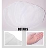 10 Pcs 5 Gallon Paint Strainer Bags, Elastic Top Opening,White