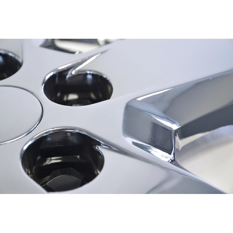 4-Pack of 16' Screw-on Chrome Hubcaps fit for Malibu 2008