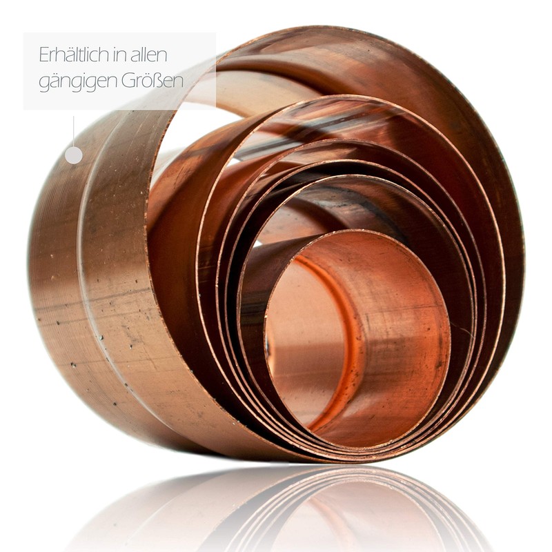 Copper Drain Pipe Connector 60 mm for Downpipes with Same