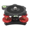 LP64 Camera Photography Tripod Leveler Tri Wheel Leveling Base Tripod