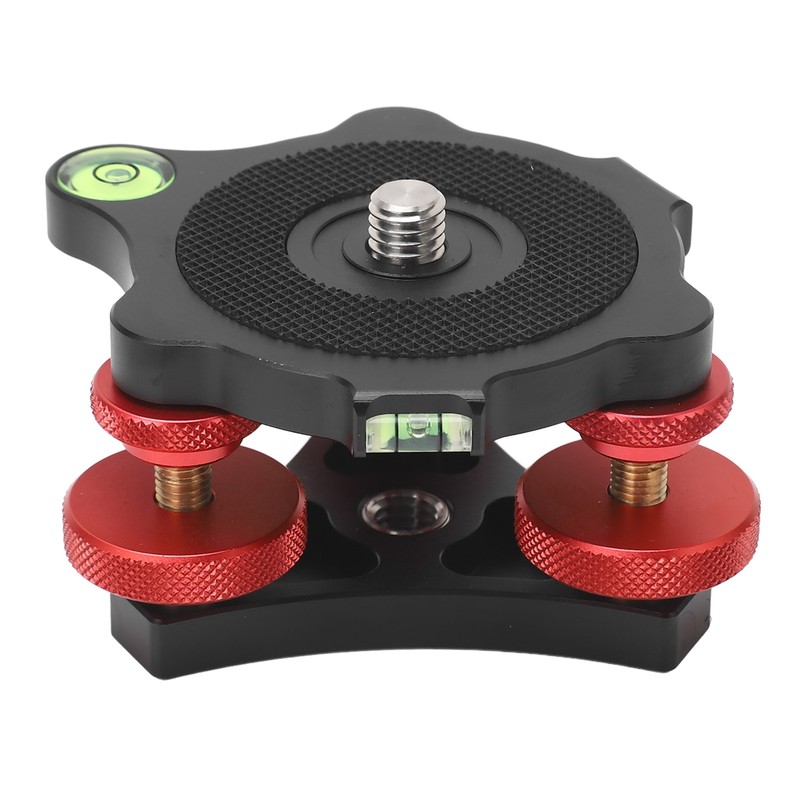 LP64 Camera Photography Tripod Leveler Tri Wheel Leveling Base Tripod