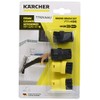Karcher Brush Set of 4 (2 Black, 2 Yellow) 2.863-282.0