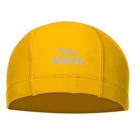Voit Gorra de Natación de Licra, Color Amarillo, 12 a 16 años, Gorro Ligero