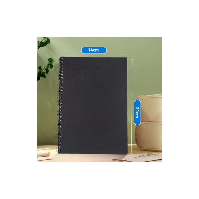Pcs Cuaderno Espiral Libreta Notas 480 Hojas Libretas Color Tapa