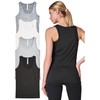 Ultra Performance Womens Athletic Workout Tank Tops 4 Pack Women's