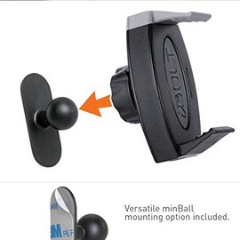 iBOLT miniBall Mount and Vent Mount Car Docks Works Will All Car Docks and Compatible with Garmin GPS Devices