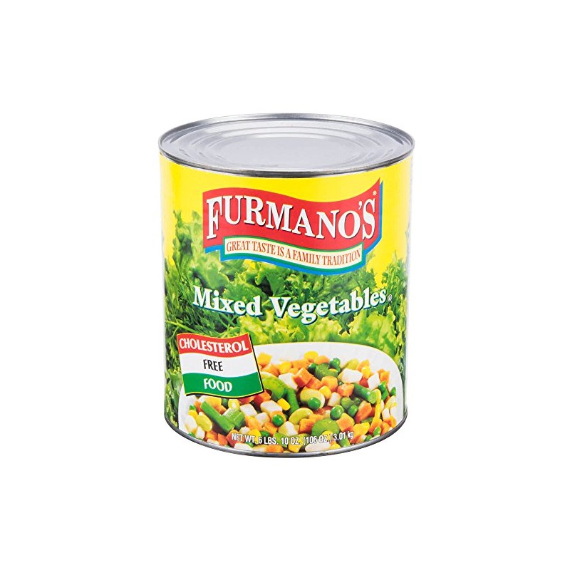 Mixed Vegetables - #10 Can - 6/Case TableTop King