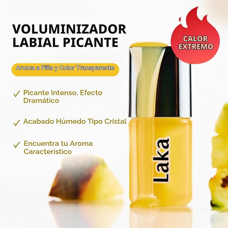 Laka Brillo Labial Voluminizador Spicy Lip Plumper