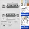 QHENS Clothes Line Balcony Extendable Wall Mounting, 2 x 5