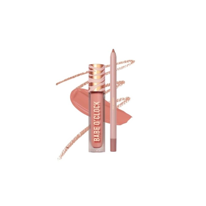 DUO DE LABIOS BABE O'CLOCK LIP DUO SET BEAUTY CREATIONS