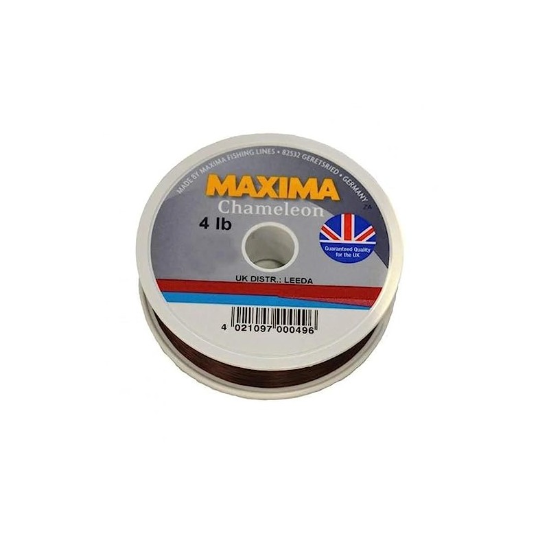 Maxima Chameleon Monofilament Fishing Line, 6 lb Breaking Strength, 100