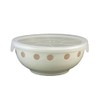 Gold Five AM-DT005 Dot Pattern (White) Non-Wrap Pot, Medium