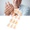 12pcs Finger Splint Brace Mallet Finger Stabilizer Adjustable Finger Immobilizer