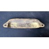 2 Antique VTG. Style Solid Brass Cabinet, Drawer Pull Cup