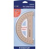 Staedtler(R) Semicircular 6in. Protractor, Clear