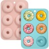 Moldes Para Donas y Rosquillas de Silicona Antiadherente - Paquete