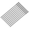 Bestgle 10pcs 150mm PH2 Long Magnetic Phillips Driver Bits 1/4