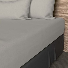 Soleil d'ocre, Fitted Sheet, Cotton 57 Threads, Linen, 160 x 200 cm