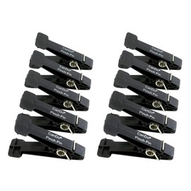 cando Replacement Clips for Finger Pinch Exercisers | Pack of 10 | Various Strengths (3.6 kg = Black)