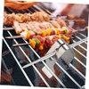 Totority 1set Stainless Steel Barbecue Probe Clips Adjustable Thermometer Holder