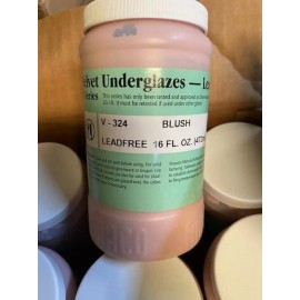 AMACO Velvet Underglazes 16 FL Oz V324 - BLUSH
