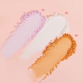 ULTRAMO Polvo Traslúcido Suelto, Polvo Fijador Traslucido, Acabado Suave, Vegano, Sin Parabenos, Efecto Mate, Larga Duración, Fijador de Maquillaje Ligero, Maquillaje duradero, Reduce Brillo (Púrpura, 1#)