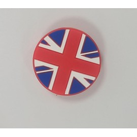 Jinshining British Flag Flag Emoji Tennis Racket Vibration Dampener Soft Silicon Racket Dampener Cartoon Shape Tennis Racquet Shock Absorbers Tennis Racket for Racquetball