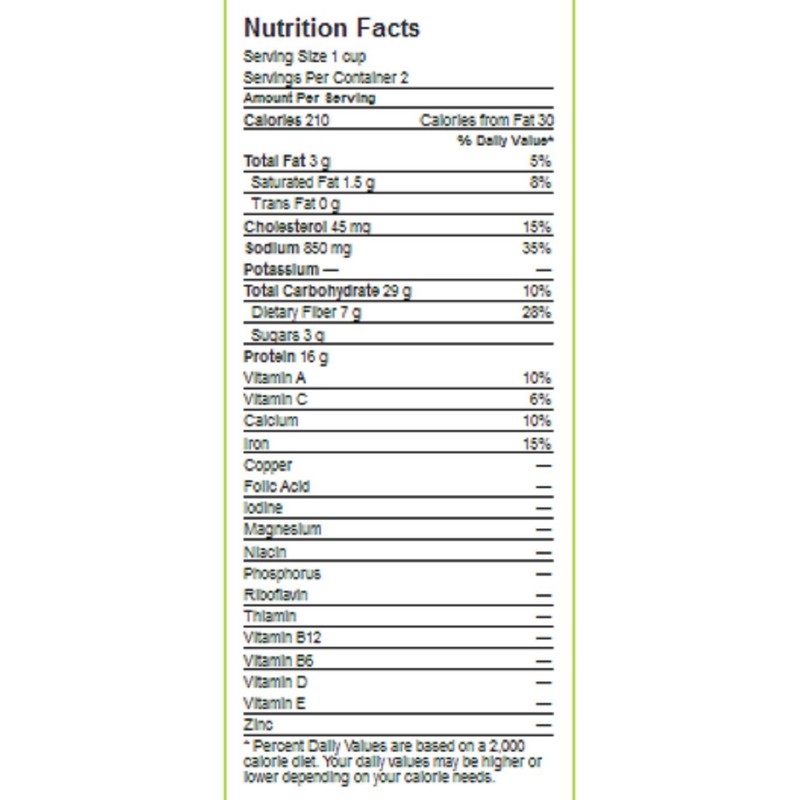 Dennison's, 99% Fat Free, Turkey Chili with Beans, 15oz Can