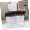 DOITOOL Portable Desktop Paper Shredder Hand Shredder Abs Plastic Office