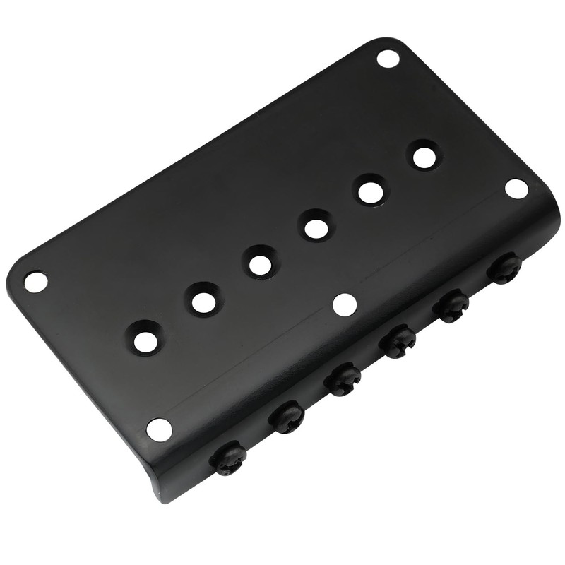 Musiclily Pro 52.5mm Modern Hardtail Fixed Bridge for Strat Tele
