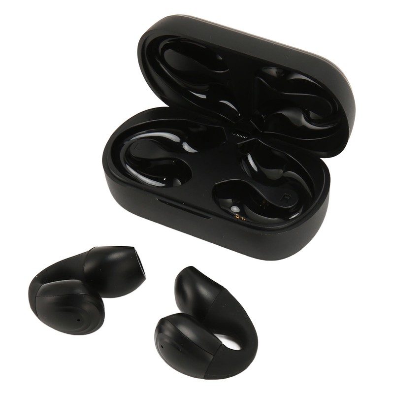 Bluetooth 5.3 Earbuds Noise Reduction Ear Clip Earphones Waterproof Open