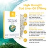 Healthspan Cod Liver Oil 570mg | Support Your Brain, Heart,