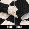 BOVEU Indoor Door Mat Front Door Rugs - 36"x24" Non
