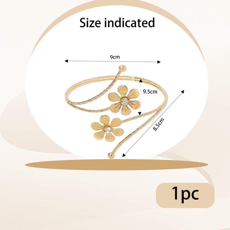 Gold Arm Cuff Upper Arm Bracelet Upper Arms, Arms Cuff