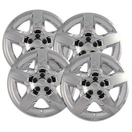 Upgrade Your Auto Chrome 17' Hubcap Wheel Covers (Set of 4) for Saturn Aura 2008-2009