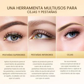 Serum Máscara Crecimiento Alargadora Pestañas Transparente                                                                                            