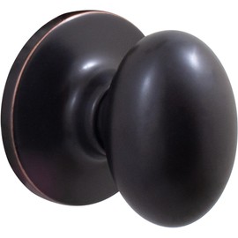 Stone Harbor Hardware Springhill Door Knob, Passage (Hall/Closet) Latch, Vintage Bronze