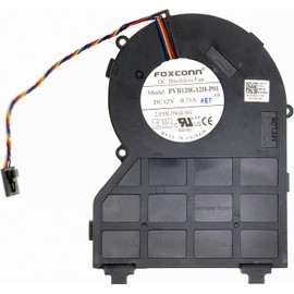 CPU Cooling Fan for Dell OptiPlex 790 390 990, Foxconn PVB120G12H-P01 J50GH-A00 J50GH 0J50GH, DC12V 0.75A 4-Wire/5-pin SFF Small Chassis Fan, 1-Year Warranty