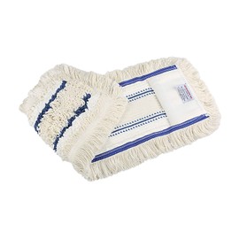 Cotton Mop 60 cm with Microfibre Replacement for Mop Folding Holder - Mop Cover for Sealing Cleaning Floors such as Laminate, Floorboards, Tiles, Feudel, Floor Mop Replacement Cover (1)