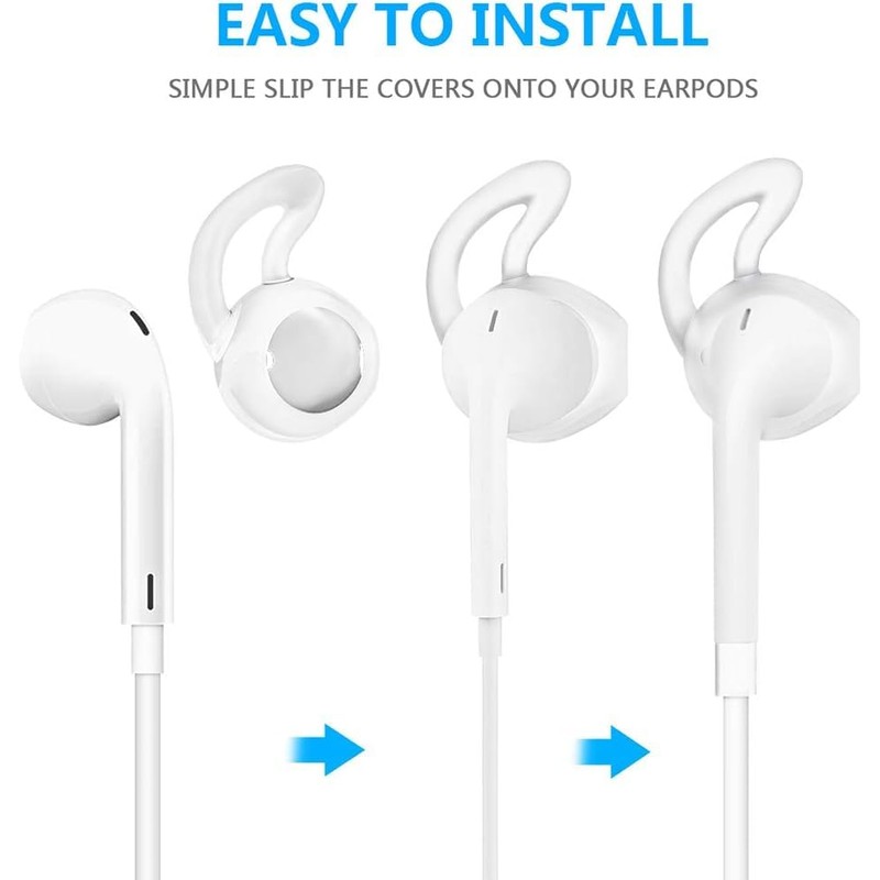 A-Pcas Earbud Tips Earbud Covers for EarPods JBL Tune215BT Anti-Slip