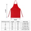 TopTie Kids Aprons with Pocket & Adjustable Strap, Child Chef