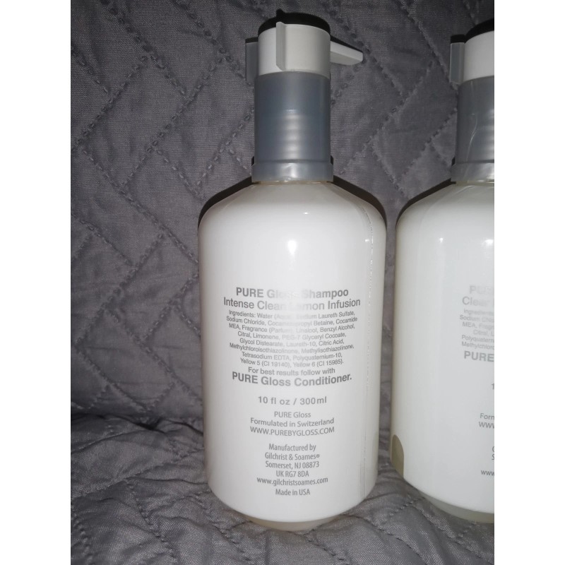 Gilchrist & Soames 3 PACK PURE by Gloss Shampoo Conditioner
