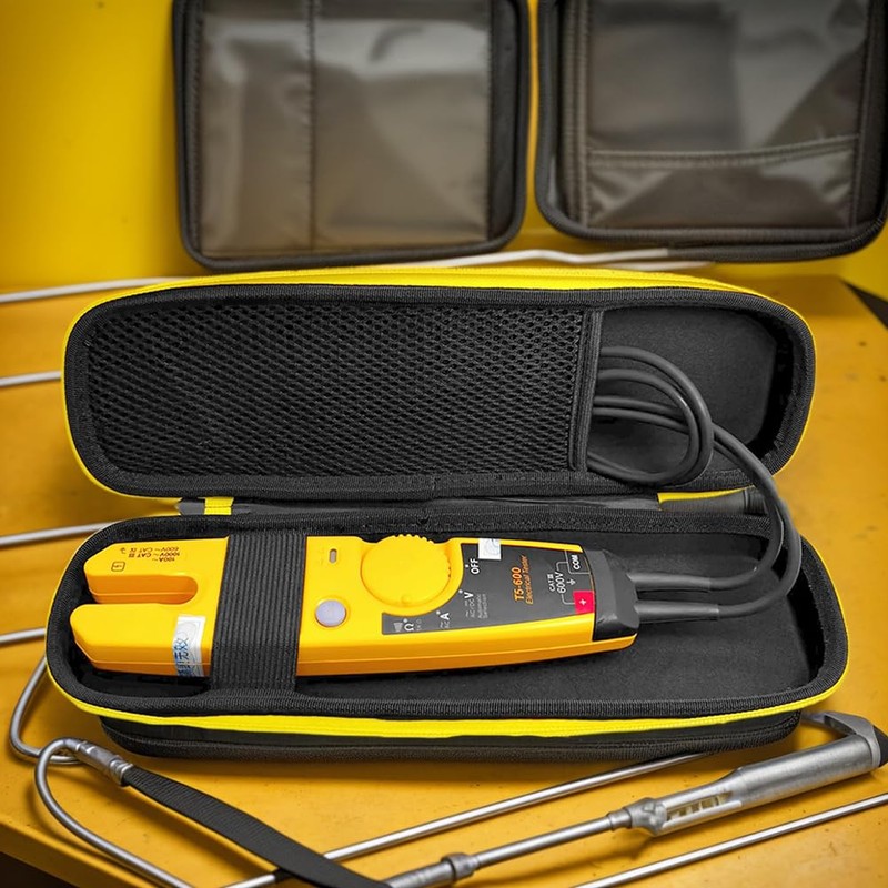 AZURAOKEY EVA Hard Case Replacement Compatible with Fluke T5-1000/T5-600/T6-1000/T6-600 Multimeter,