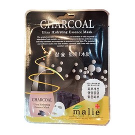 Marie Charcoal Ultra Hydrating Essence Mask (10 sheets) / 마리에 참숯 울트라 하이드레이팅 에센스 마스크 (10매)