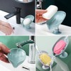 DENTSHIELD 2 Pcs Soap Dishes,Bar Soap Holder with Drainage,Hand Soap