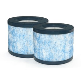 Nispira 3-in-1 True HEPA Filter Replacement Compatible with Miko 2.0 Air Purifier C102 ibuki 2.0 MA-01CW, MA-18, Okaysou AirMic4S, 2 Packs