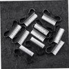 Gatuida Small Horn Nail Brush Set 12pcs Fingernail Cleaning Manicure