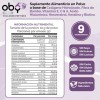 Oby Colágeno Hidrolizado Premium | Fortalecido con Resveratrol, Biotina, Keratina,