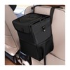 JNNJ Car Rubbish Bin, Foldable Oxford Fabric, Leak-proof Rubbish Bin,